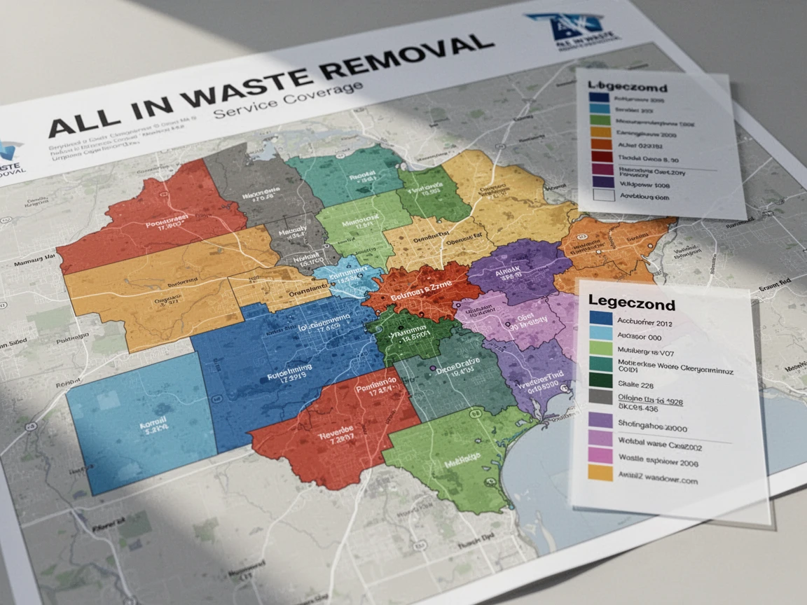 Dumpster Service Areas Map