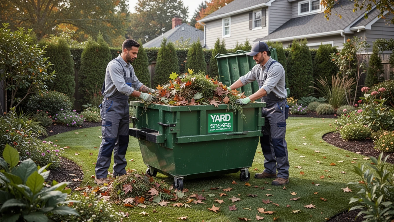 Small Dumpster for Yard Waste