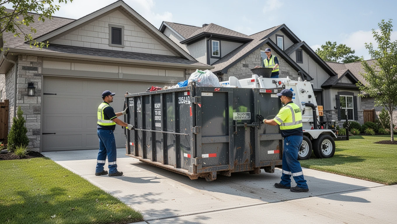 Same-Day Drop-Off Dumpster Rentals